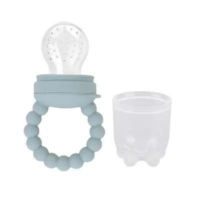 Baby fruit food supplement, baby pacifier, teether, food-grade silicone fruit and vegetable chewing toy, wholesale product for babies and children.