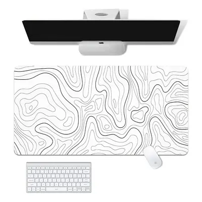 Extra Large Wave Pattern Non-Slip Gaming Mouse Pad - 11