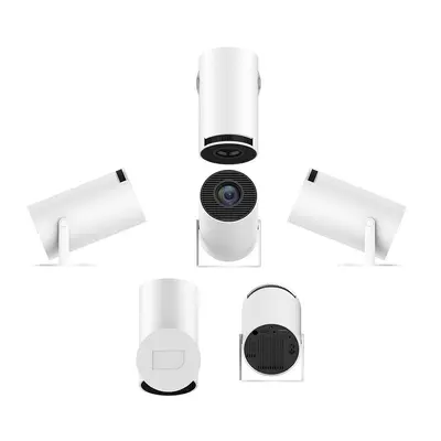 HY300/HY300pro silindir projektör akıllı Android 4K ev kablosuz taşınabilir ekran projeksiyonu Android 13