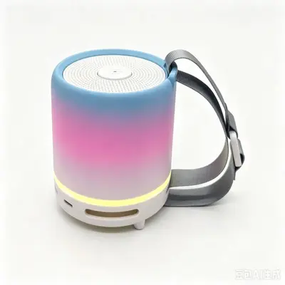 2026 New IPX6 Waterproof Outdoor Colorful RGB Light Desktop Portable Sports High-Power Bass Subwoofer Speaker