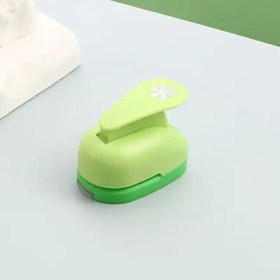 Medium Handmade Embossing Machine with Star and Heart Punches - 7