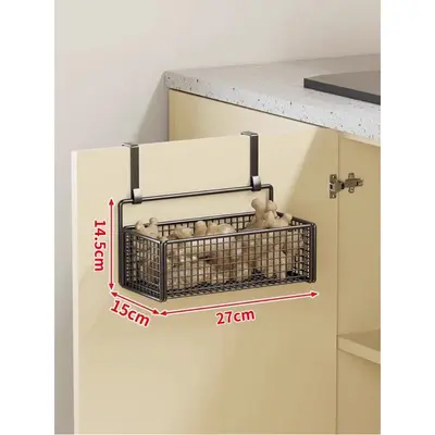 Kitchen storage shelf, wall-mounted, spice box - 6