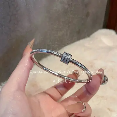 Slim waist bracelet for women, titanium steel, non-fading - 8
