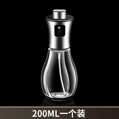 Glas-Speiseölspritzer für die Küche, verdickt, hitzebeständig, Haushaltsspray-Ölflaschen mit Edelstahlsprühkopf, wiederverwendbare Umfüllkanne - 8