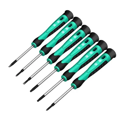 Screwdriver set, flat and Phillips head, magnetic, phone repair