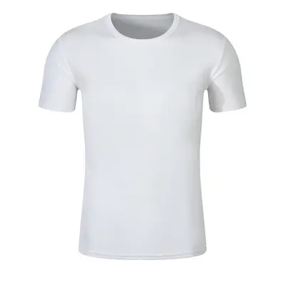 Quick-Drying Short-Sleeve Work T-Shirt, Custom Printed Logo, Round Neck - 7