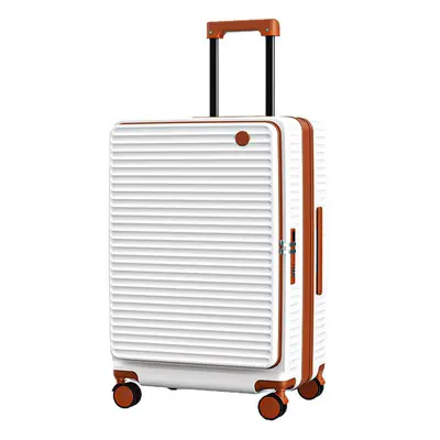 Side-Opening Expandable Combination Lock Luggage Set, Travel Suitcase with Carry-On Size - 10