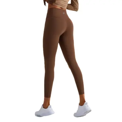 Şeftali Kalça Kaldırıcı Yüksek Bel Yoga Pantolonu, Kadın Fitness