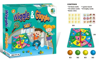 Children's Square Block Rapid-Turn Tabletop Game, Logic and Matching Board Game - 8