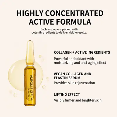 SKINCARE AMPOULES Collagen Peptide Essence 2ml*20 Skincare Ampoule Set