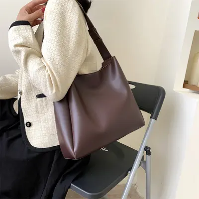 Women's Retro Commuter Tote Bag, Large Capacity, 2025 - 4