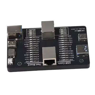 多功能数据线测试仪USB3.0数据线检测TypeC检测板安卓苹果快充线
