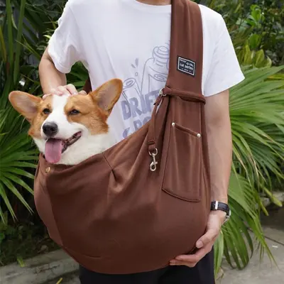 Pet Crossbody Carrier Bag, Portable Backpack for Cats and Dogs - 11