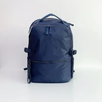 Lu Bag New Style 22L New Crew Backpack Waterproof Double Shoulder Bag Wide Shoulder Straps Curved Carry Straps Laptop Bag School Bag - 6