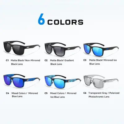 KDEAM Neue Oversize Polarisierte Sonnenbrillen Unisex Outdoor Sport Sonnenbrille Autofahrt Sonnenbrille KD109-PLUS