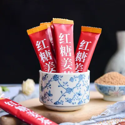 Brown Sugar Ginger Tea Granules 10g, Instant Solid Drink - 1