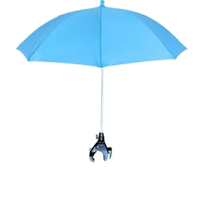 Tripod Selfie Stick Umbrella with Phone and Camera Clip, Sun and Rain Protection - 10
