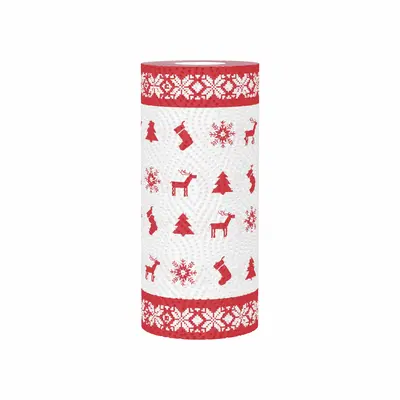 Grenzüberschreitender Export Weihnachtsmuster-Serie Küchenpapier Öl- und Wassersaugfähiges Papier Kreatives bedrucktes Weihnachts-Küchenpapier - 8