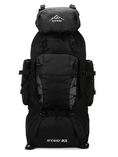 90L Mountaineering Backpack Waterproof Lightweight - 5