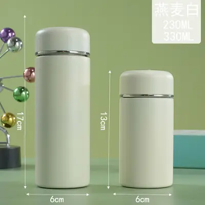 Mini termos bardak, 316 paslanmaz çelik, küçük hacimli, taşınabilir - 11