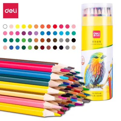 Deli Renkli Kalemler Seti, Su Çözünür ve Yağlı, Çin Tarzı - 10