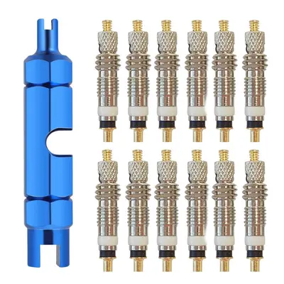 21-Piece Bicycle Presta Valve Core Removal Tool Set for MTB and Road Bikes - 11