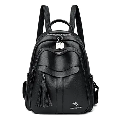 Echter weiches Leder Damen Rucksack 2026 neue Mode täglicher Rucksack große Kapazität Reiserucksack Damen vielseitiger Rucksack - 6