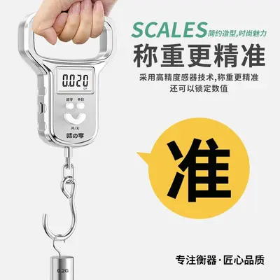 Mini electronic scale 50kg, portable