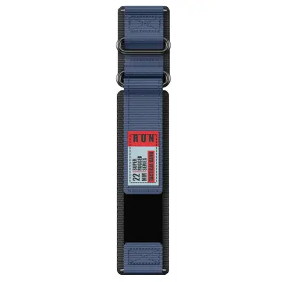 Nylon Woven Hook-and-Loop Strap for Garmin 22 mm, Huawei GT and Samsung - 10