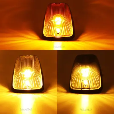 12V gelbe LED-Pickup-Dachleuchte, 5er-Set, passend für Chevrolet GMC