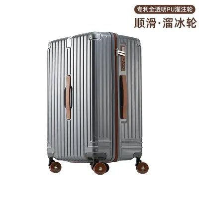 28-Inch Deep Trolley Suitcase with Combination Lock - 10