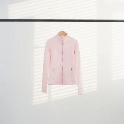 lulu Define Dik Yaka Kadın Yoga Üstü, Hızlı Kuruyan Slim Fit Ceket, Güneş Korumalı - 8