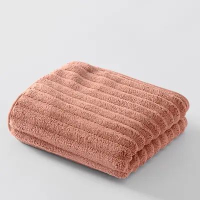 Coral fleece towel set, absorbent and quick-drying - 9