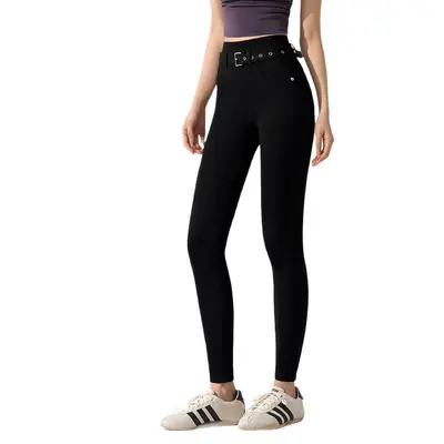 Damen-Yogahose 2025 mit verstellbarem Design und Po-Lifting - 5