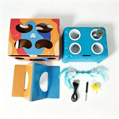 Electric Mouse Cat Toy, Smart Self-Play - 11