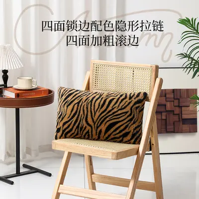 Cross-border Event Simple Nordic-Style Light Luxury Sofa Cushion Cover Living Room Throw Pillow Case Bedding Leopard Print Pillowcase Cover