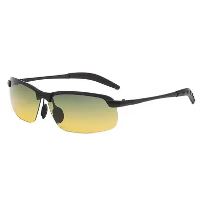 Neue Herren-Polarisierte Sonnenbrille mit Farbwechsel, Angelsonnenbrille, polarisierte Brille für Tag- und Nachtfahrten - 10