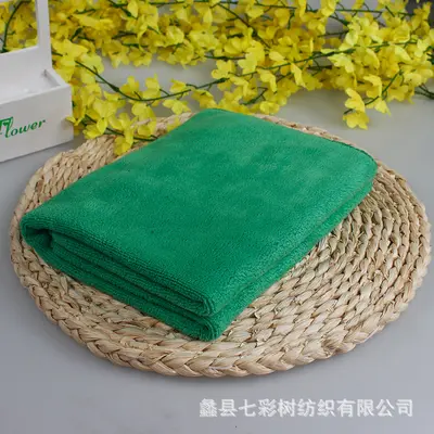 七彩树 420g Autowaschtuch verdickt Autotrocknungstuch Ultrafeinfaser saugfähig fusselfreie Reinigung Autopflege - 8