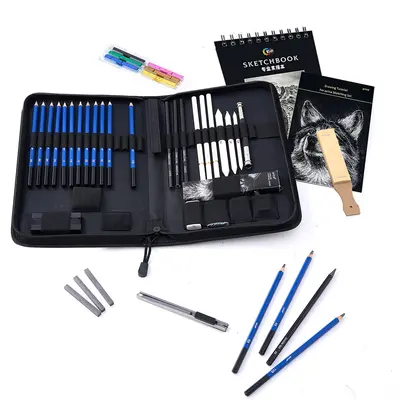 Amazon Bestseller Farbstifte 120/76/50 Stück ölhaltig Farbstifte Taschenvariante tragbar Kunstmalerei Set