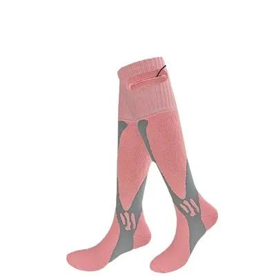 Cross-border new heating socks, soles, upper and hair heating, electric heating socks, outdoor ski electric heating socks