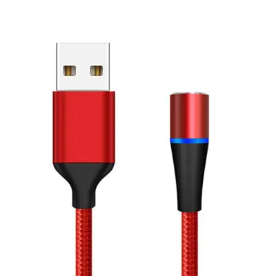 Starkes Magnetdatenkabel mit magnetischer Kraft, 7-poliger 5A-Magnetabsorptionskopf, schnelladendes Kabel für Mobiltelefone, erweitertes 3-in-1-Zugleitung und drei Ladekabel - 12