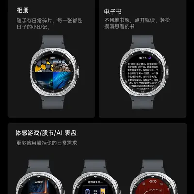 Smartwatch kompatibel mit Samsung Watch8, Bluetooth-Anrufe, Blutdruck