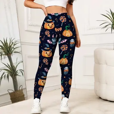 Küçük Paça Slim Fit Uzun Pantolon, Yumuşak Ev ve Dış Giyim, Yüksek Elastikiyetli Tayt