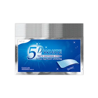 3D 5D 9D Purple Teeth Whitening Strips, Yellow Stain Removal, Loose Pack - 7