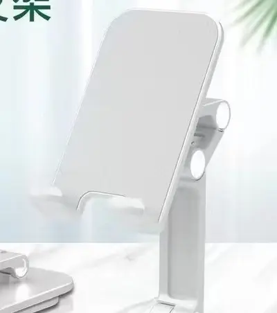Metal telefon standı 360° dönerli, katlanabilir, taşınabilir - 9