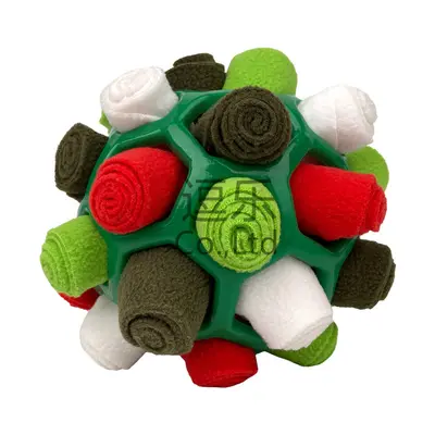 Pet Sniffing Toy Ball, Multifunctional Eco-Friendly Rubber Ball, Bite-Resistant - 13
