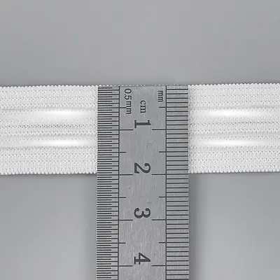 2-4 cm dalgalı silikon kaymaz elastik bant, kayak ve bisiklet giysisi için - 9
