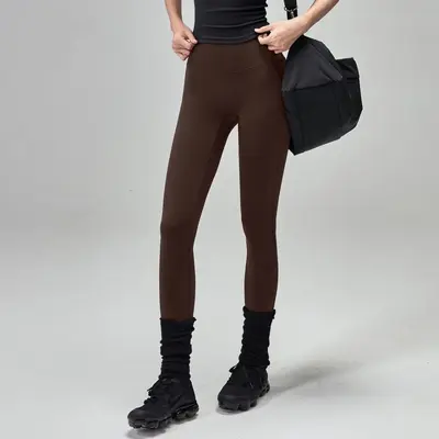 American O-seam yoga leggings, high waist, belly control, butt-lifting - 13