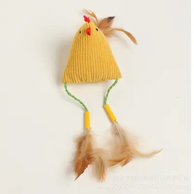Cat Toy Catnip Plush with Bell, Chew Toy, Self-Play - 8