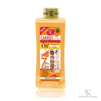 Turmeric Essential Oil with Vitamin C, Full Body Massage Oil 200ml - 9
